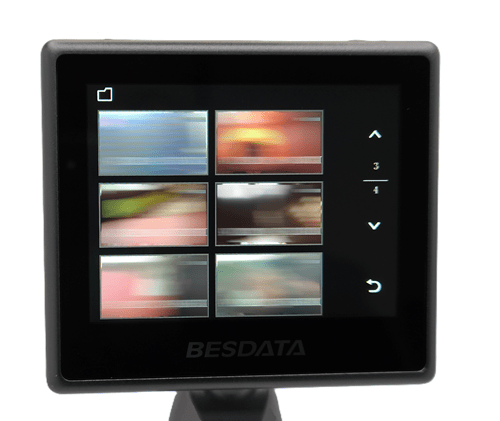 Touchscreen Monitor blurred