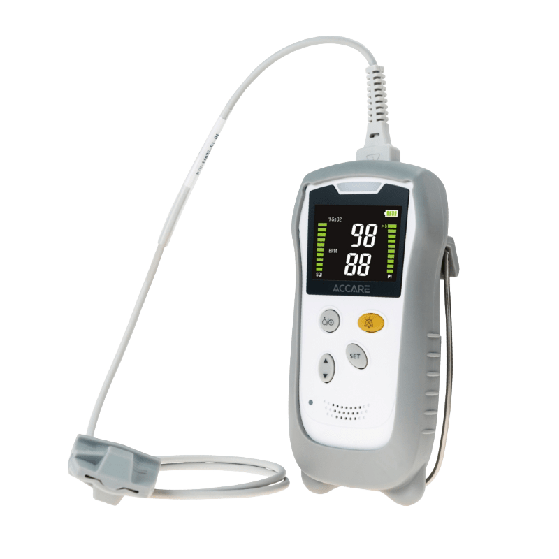 Handheld Pulse Oximeter HS-10A with soft Sensor Handheld Pulse Oximeter HS-10A with soft Sensor